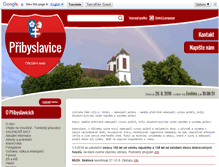 Tablet Screenshot of pribyslavice.cz