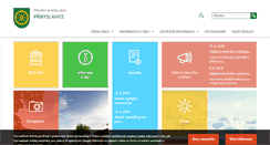 Desktop Screenshot of pribyslavice.net